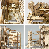 Robotime ROKR 3D Wooden Puzzle Marble Race Run Maze Balls Track Coaster Model Building Kits