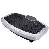 Vibration Plate Exercise Machine Platform, Whole Body Vibrarating Machine Viberation Board w/Elastic Pull Up Rope