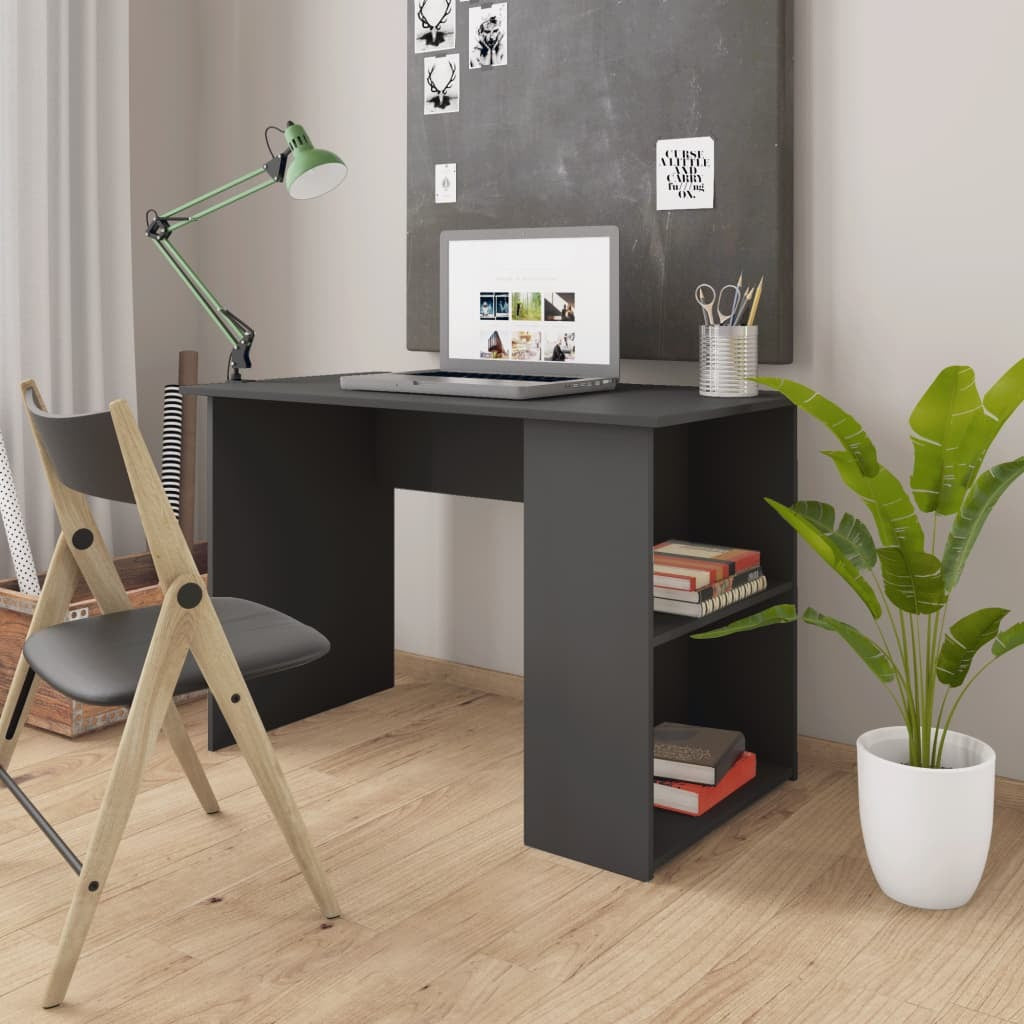 Desk Gray 43.3"x23.6"x28.7" Chipboard