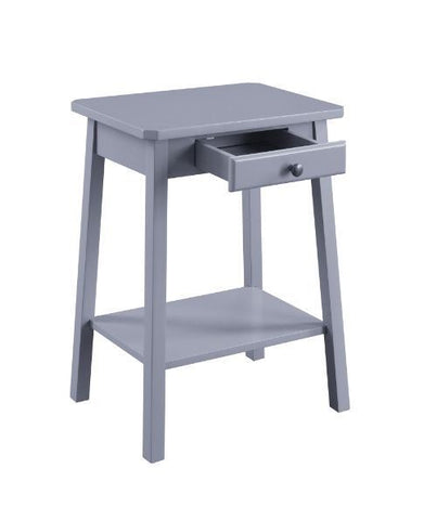 ACME Kaife Accent Table, Gray Finish YF