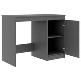 Desk Gray 39.4"x19.7"x29.9" Chipboard