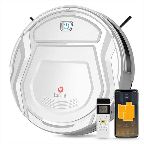 Robot Vacuum Cleaner 1800 mAh, White DNSOA