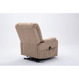 Power Lift Recliner Chair Comfortable Fabric Power Reclining Chair for Elderly Adjustable Modern Sofa Chair for Living Room&Bedroom--Support Pickup