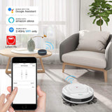 Robot Vacuum Cleaner 1800 mAh, White DNSOA