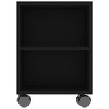 TV Cabinet Black 47.2"x13.7"x16.9" Chipboard