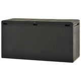 Garden Storage Box Anthracite 44.9"x18.5"x23.6"