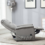 Power Lift Recliner Chair, Comfortable Velvet Fabric, Power Reclining Chair-Support Pickup