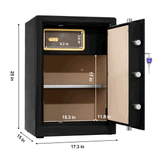 TIGERKING Safe,Security Home Safe,Protect You Gun,Jewelry,Cash 3.7 Cubic Feet