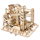 Robotime ROKR 3D Wooden Puzzle Marble Race Run Maze Balls Track Coaster Model Building Kits