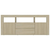 TV Cabinet Sonoma Oak 47.2"x11.8"x19.7" Chipboard