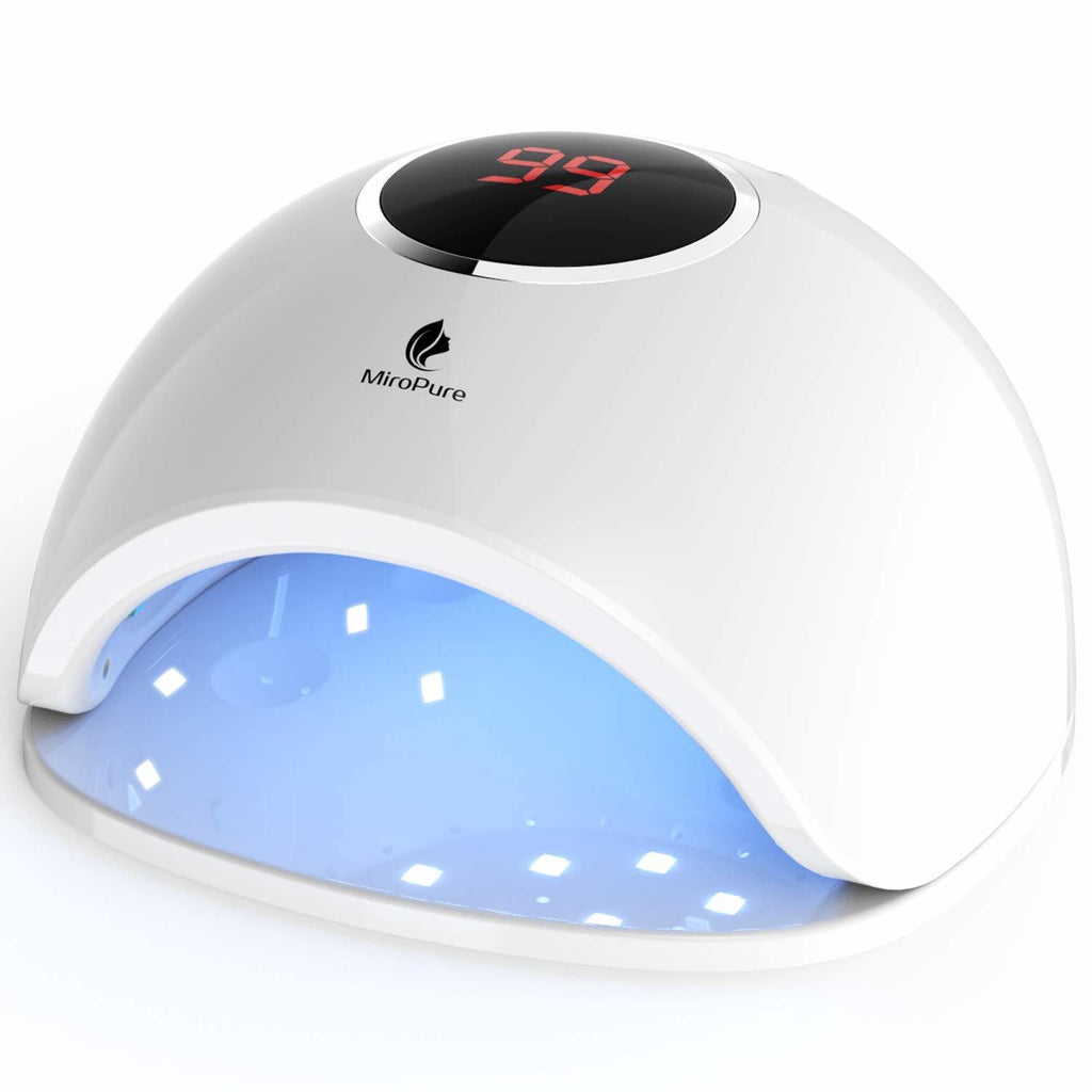 MiroPure UV LED Gel Nail Lamp Light Dryer, Fast Dry 48w Professional Nail Dryer