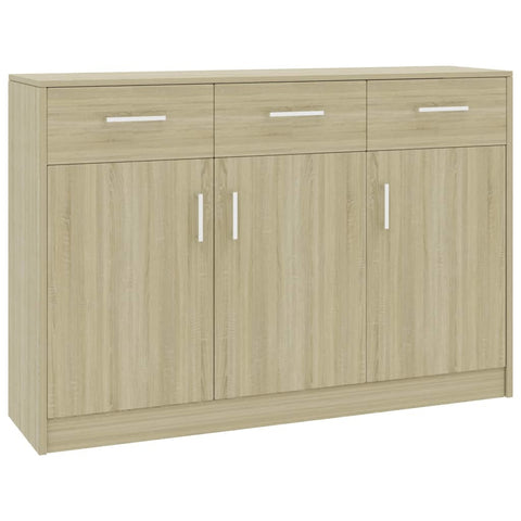 Sideboard Sonoma Oak 43.3"x13.4"x29.5" Chipboard