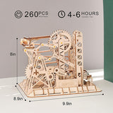 Robotime ROKR 3D Wooden Puzzle Marble Race Run Maze Balls Track Coaster Model Building Kits