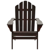 Garden Chair Wood Brown