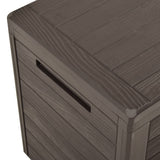 Garden Storage Box Brown 45.7"x17.3"x21.7"