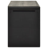 Garden Storage Box Anthracite 44.9"x18.5"x23.6"