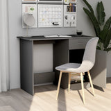 Desk Gray 39.4"x19.7"x29.9" Chipboard