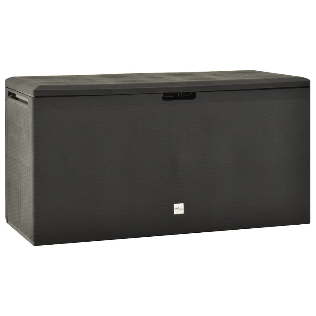 Garden Storage Box Anthracite 44.9"x18.5"x23.6"