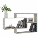 Wall Shelves Concrete Gray 40.9"x7.9"x23.6" Chipboard