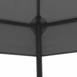 Garden Gazebo 10.6'x9'x8.7' Anthracite