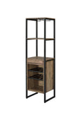 ACME Narik Wine Rack, Weathered Oak YF