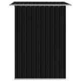 Garden Storage Shed Anthracite Steel 80.3"x52"x73.2"