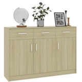 Sideboard Sonoma Oak 43.3"x13.4"x29.5" Chipboard