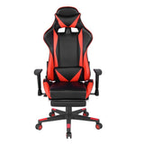 Gaming Chair Reclining Swivel With Lumbar Support & Butterfly Seat Plate