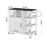 storage cabinet;  move with roller