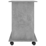 Computer Desk Concrete Gray 31.5"x19.7"x29.5" Chipboard