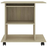 Computer Desk Sonoma Oak 31.5"x19.7"x29.5" Chipboard