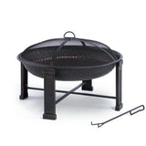 28" Elevated Round Steel Fire Pit