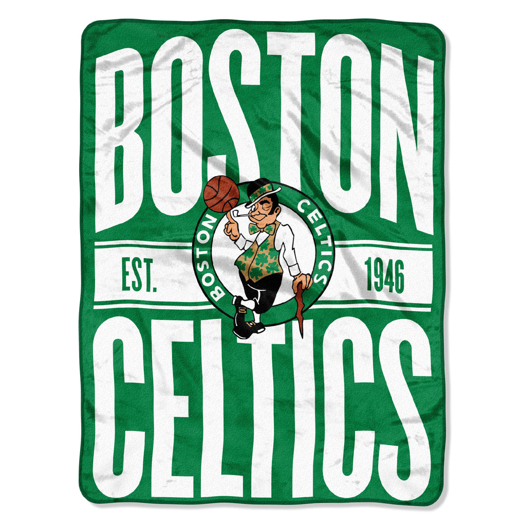 Celtics OFFICIAL "Clear Out" Micro Raschel Throw