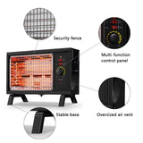 RH-02 ETL Portable Radiant Heater Indoor Space Heater Rapid Heating with Adjustable Thermostat