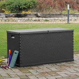 Garden Storage Box Anthracite 47.2"x22"x24.8"