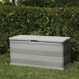 Garden Storage Box Gray 46.1"x17.7"x22"