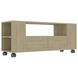 TV Cabinet Sonoma Oak 47.2"x11.8"x16.9" Chipboard