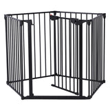 Five Wrought Iron Fences Fireplace Fences (Wall Irons)  YJ