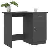 Desk Gray 39.4"x19.7"x29.9" Chipboard