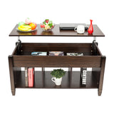 Lift Top Coffee Table Modern Furniture Hidden Compartment and Lift Tablet