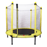 Game trampoline with net, 48 inch game trampoline with fence, mini indoor trampoline line