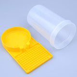 2Pcs Bee Water Feeder Beehive Beekeeping Drinking Dispenser Honey Feeding Bowl