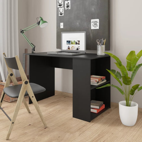 Desk Black 43.3"x23.6"x28.7" Chipboard