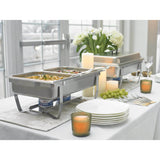 Foldable Frame Buffet Chafer Set; 8-Quart