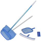 Pool Cleaning Set Brush 2 Leaf Skimmers 1 Telescopic Pole