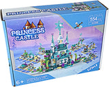 Girls Building Blocks Toy Set, 554 Pcs Bricks Princess Castle Toys, Preschool Educational Toys for Ages 6 to 12 Kids, STEM Construction Kits for Boys Girls Birthday Easter Gift