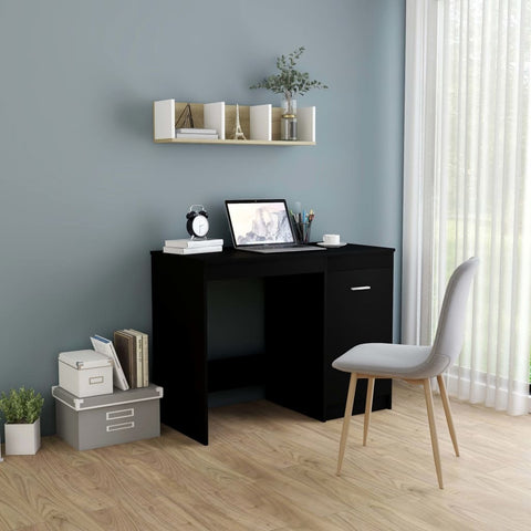 Desk Black 39.4"x19.7"x29.9" Chipboard