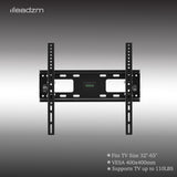 LEADZM TMW400 32-65" Flat Tilting TV Wall Mount with Spirit Level RT