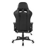 Gaming Chair Reclining Swivel With Lumbar Support & Butterfly Seat Plate