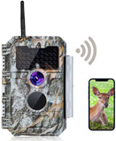 Wireless Bluetooth WIFI 24MP Photo 1296P H.264 MP4 Video Motion Activated Waterproof No Luminous Infrared Suitable for Wildlife Hunting; Home Security and Yard Farm Monitoring